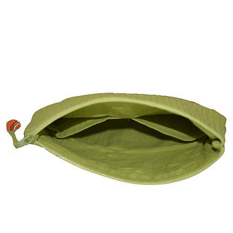 Green & Orange Utility Large Pouch