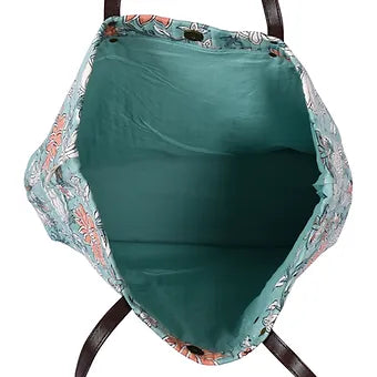 Ocean Floral Tote Bag