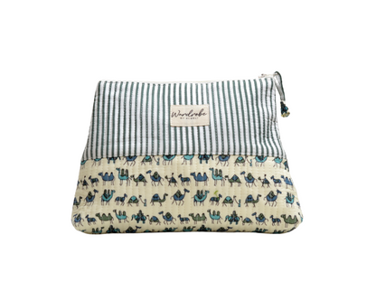 Cute Animal Prints Utility Pouch Combo Set of 3 pieces.